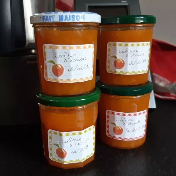 MA CONFITURE D'ABRICOTS