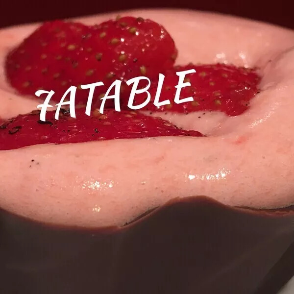 Mousse aux fraises