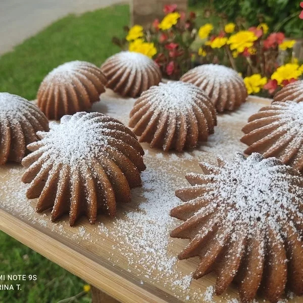 Financiers au chocolat