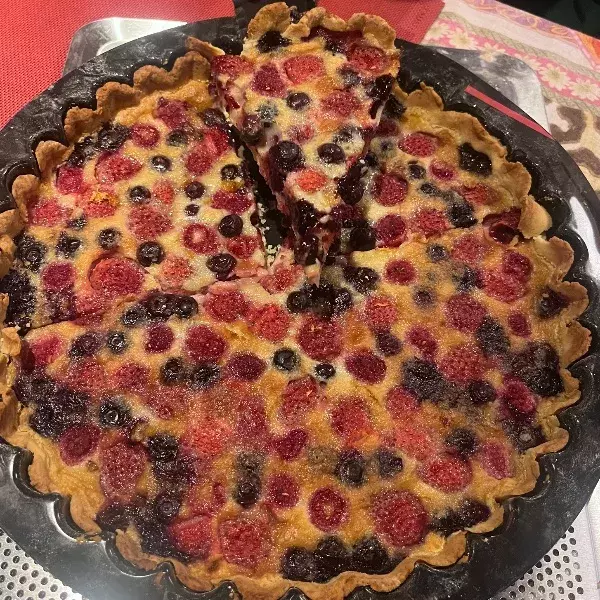 Tarte aux fruits rouges 