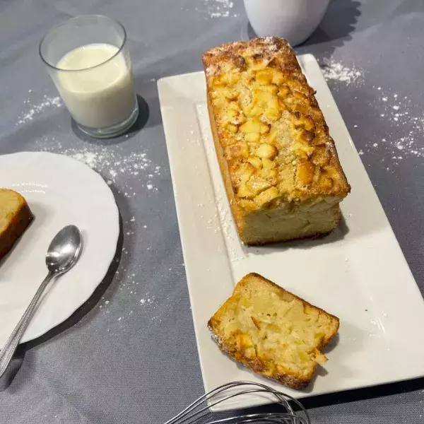 Gâteau nuage aux pommes 