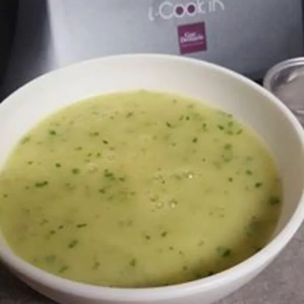 Soupe Detox de panais et poireaux