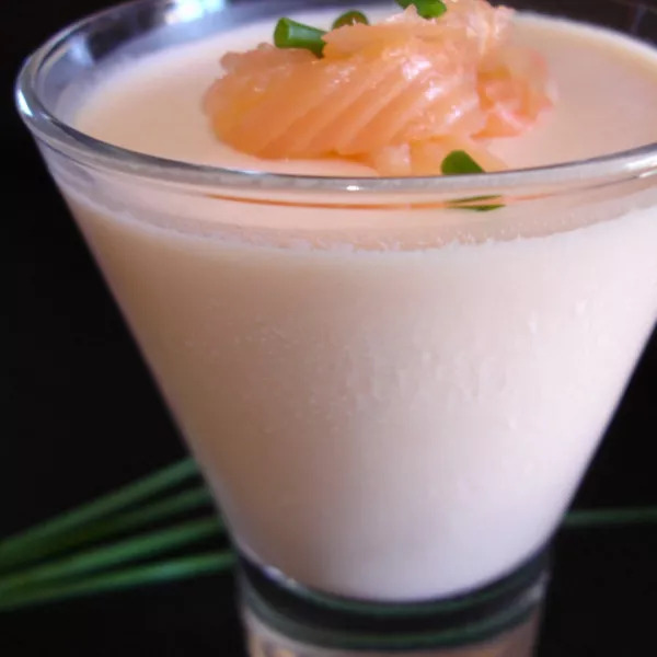 PANACOTTA AU SAUMON / SAUMON FUME