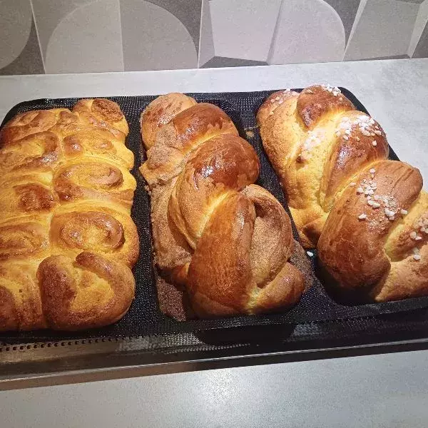 Trio de brioches