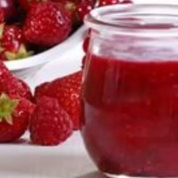 Confiture de fraise à l'agar-agar