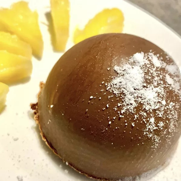 Dômes poire chocolat