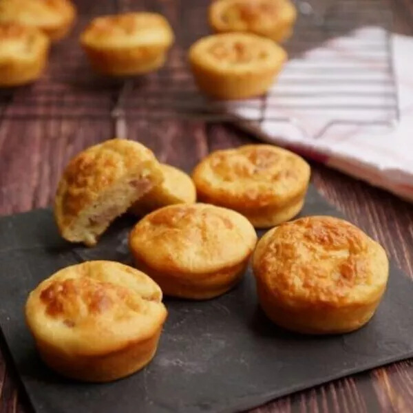 Muffins bacon/parmesan