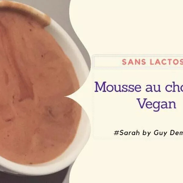 Mousse au chocolat Vegan 