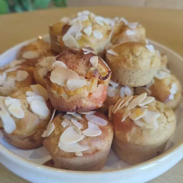 mini muffins abricots amandes