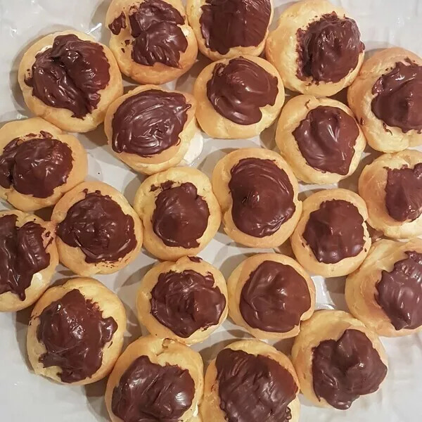 Éclairs/Choux à la crème pâtissière