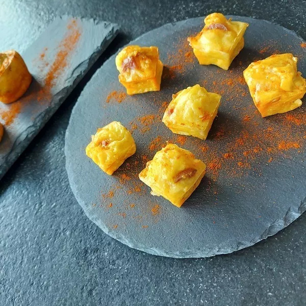 Petits cubes au Chorizo 