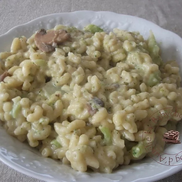 Coquillettes aux légumes