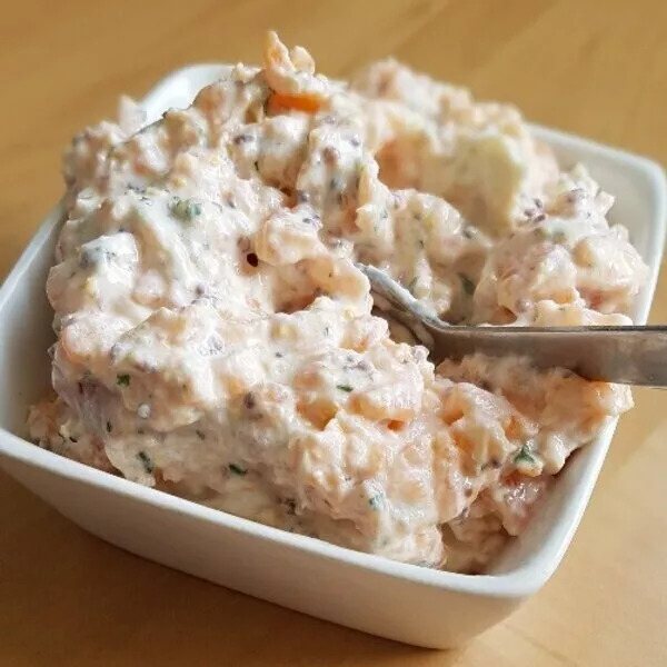 Rillette de truite fumée