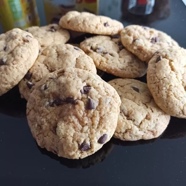 Cookies aux pépites de chocolats et flocons d'avoine