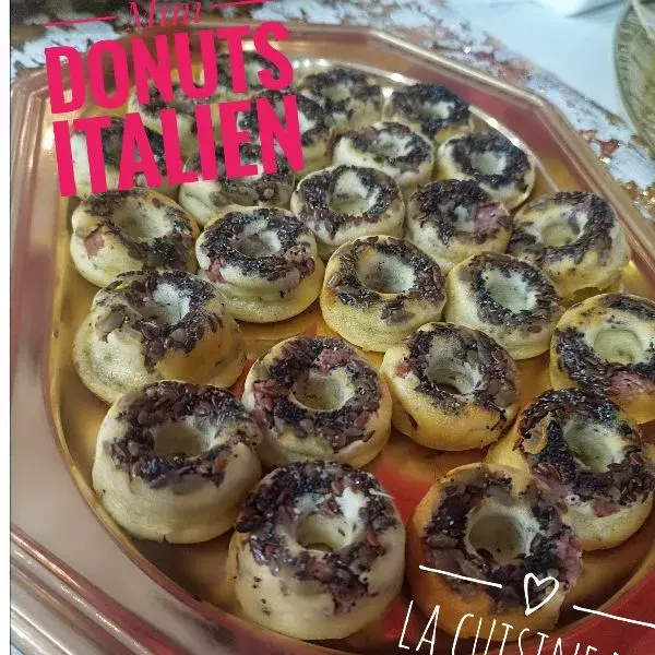 Mini donuts italien