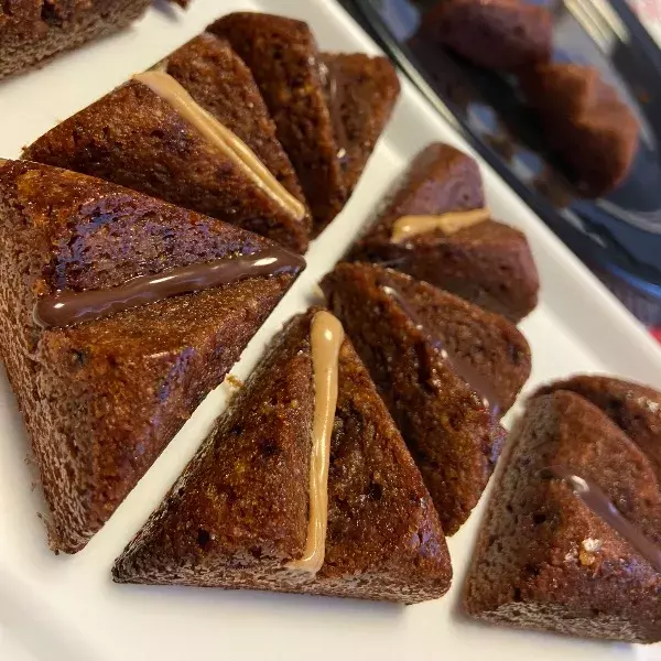 Financiers chocolatés 