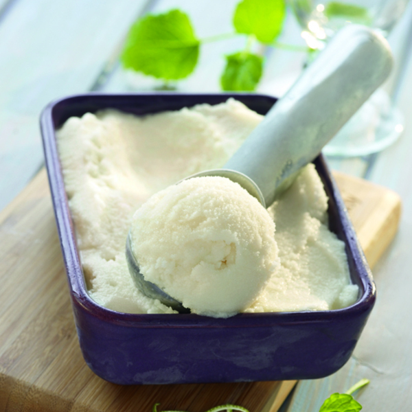 Sorbet au thé et au citron vert