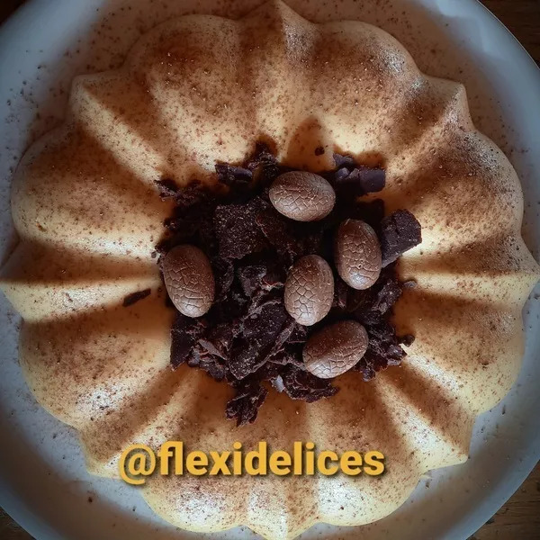 Couronne crémeuse poires speculoos 