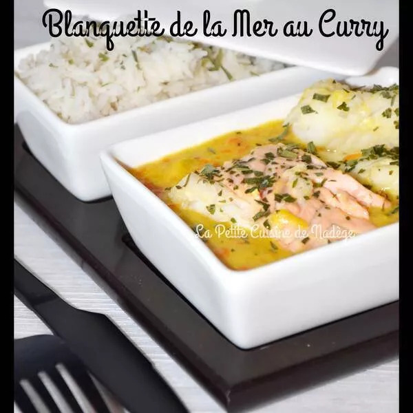 Blanquette de la mer au curry