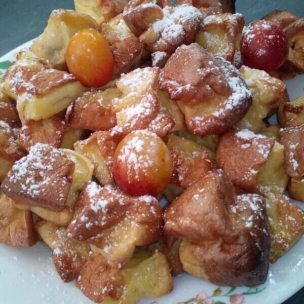 Clafoutis grand mère aux mirabelles