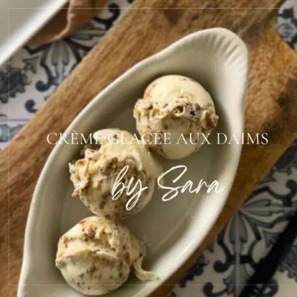 Crème glacée au daims