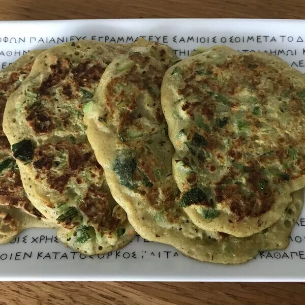 Pancakes aux courgettes sans gluten