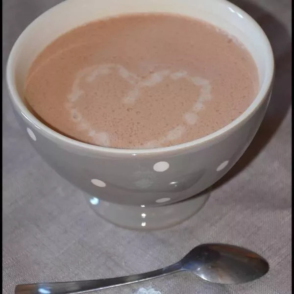 Chocolat chaud, crémeux et corsé