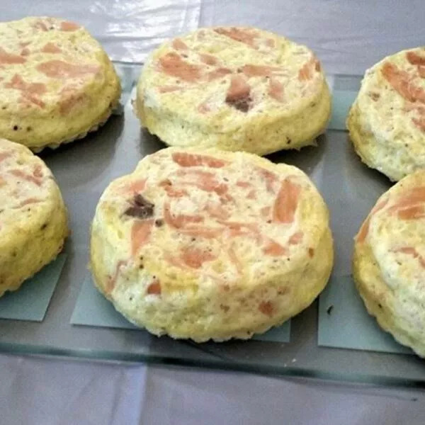 Croques Quiche au Saumon fumé 