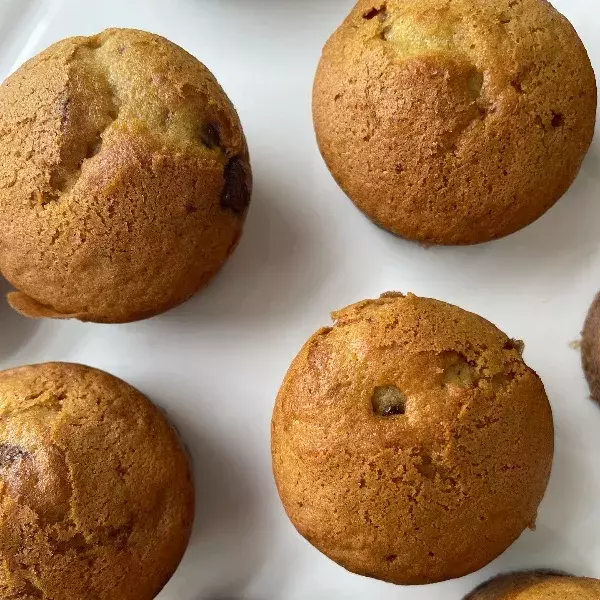 Muffins pépites de chocolat 