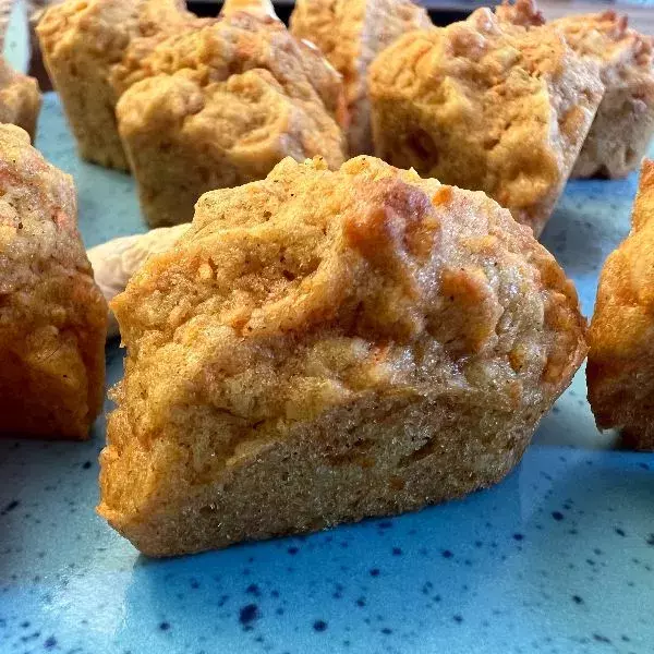 Mini-Carrot Cakes en feuilles