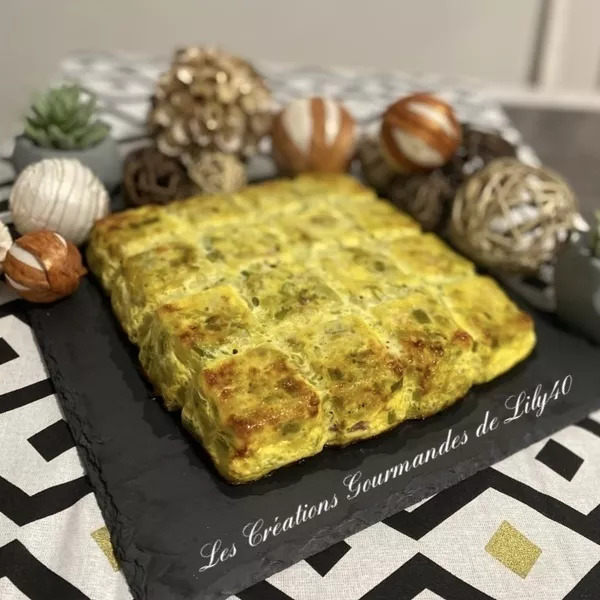 Gratin de poireaux - Jambon d’Emy