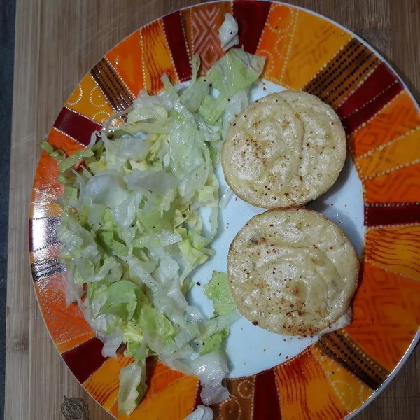 Mousseline d'asperge et jambon