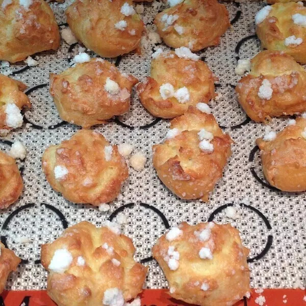 Chouquettes + perles de sucre maison