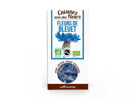 Fleurs à croquer bio Fleurs de Bleuet, 15g