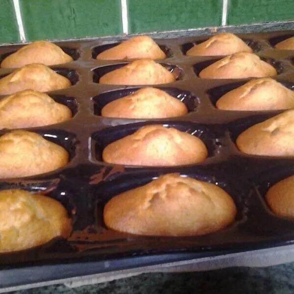 Madeleines sans produits laitiers 