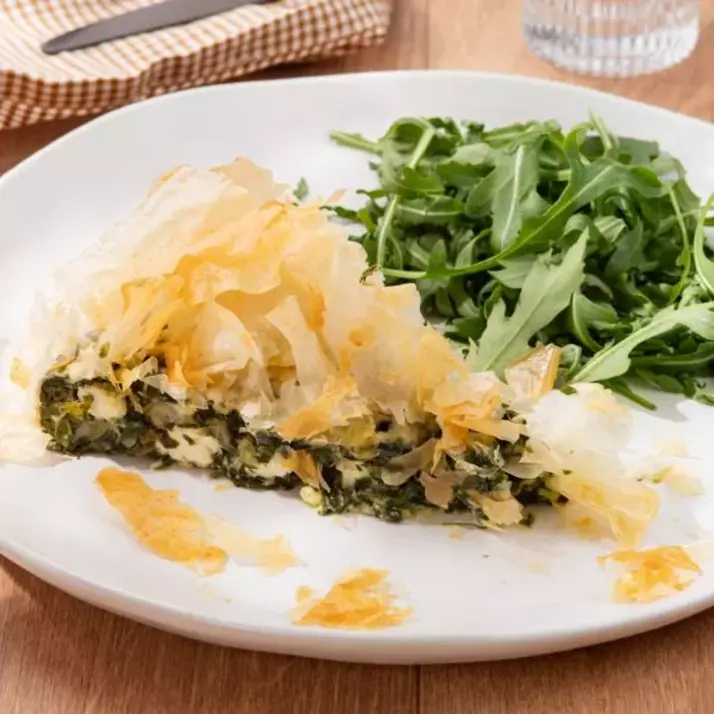 Spanakopita feta et épinards