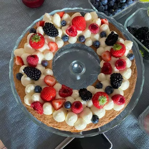 Tarte aux fruits de saison