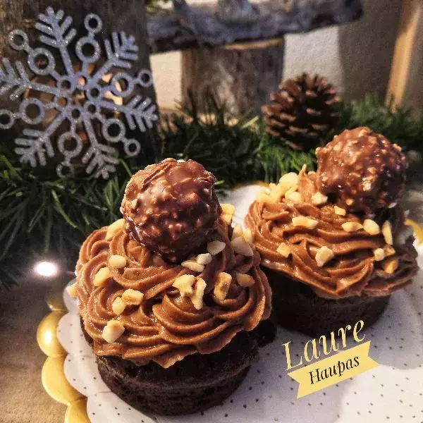 Cupcakes gourmands façon rocher