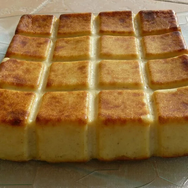 Flan pâtissier sans pâte