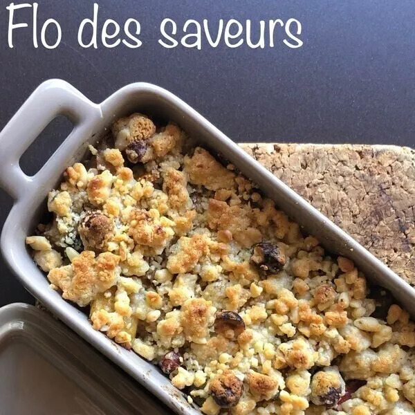 Crumble salé pour légumes d'été (base de pâte)