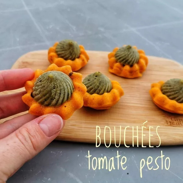 Bouchées tomates pesto