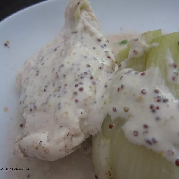 Papillote de poulet et fenouil (IG bas)