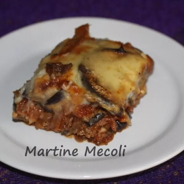 Moussaka grecque sans cook'in