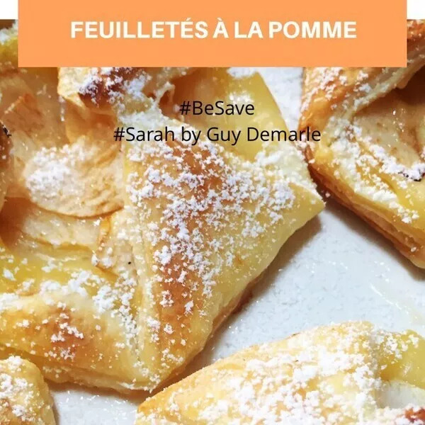 Feuilletés à la pomme 