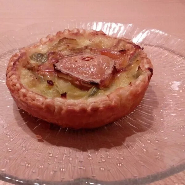 Quiche poireaux-chèvre 