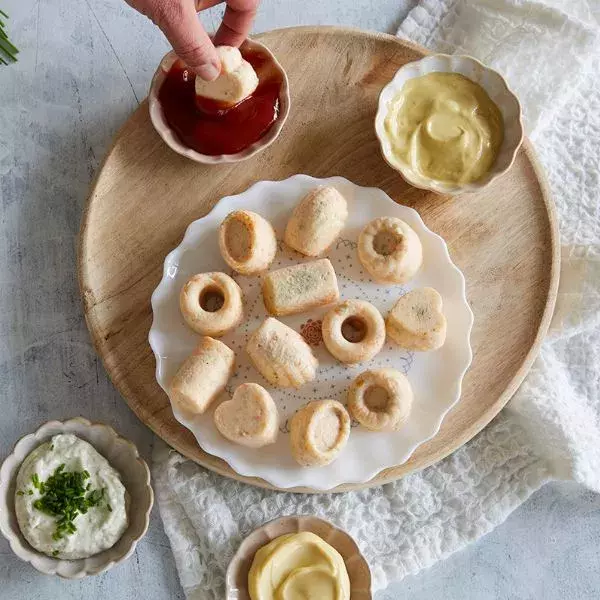 Mignardises aux crevettes