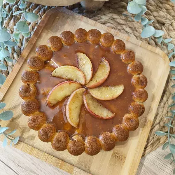 Moelleux aux Pommes et Caramel