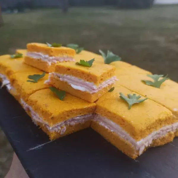 Canapés d'automne au potimarron