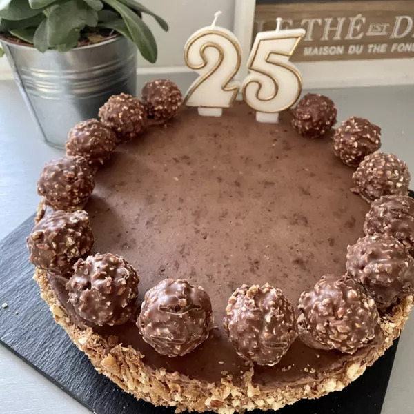 Entremet aux Ferrero Rochers