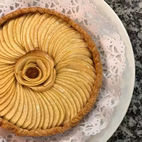 Tarte pommes cannelle 